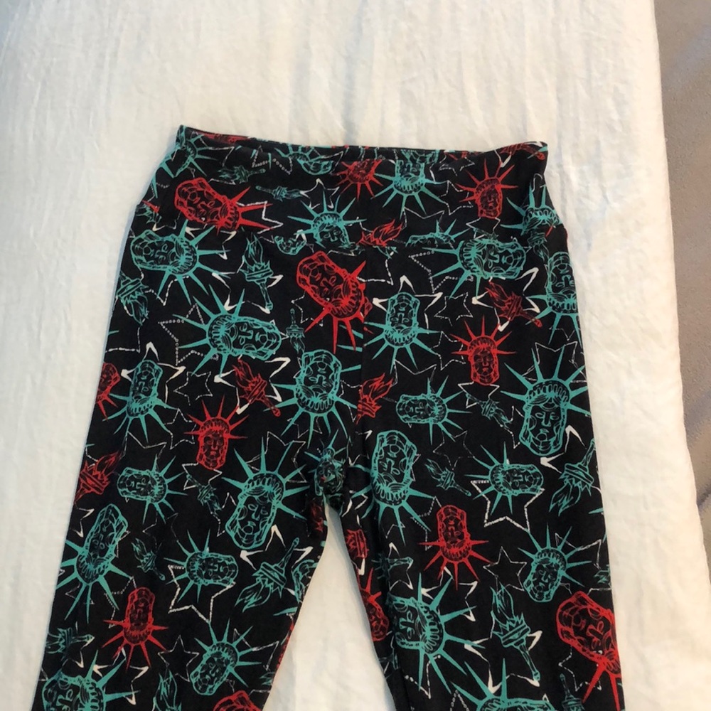 Lularoe NY Statue of Liberty leggings. Never worn